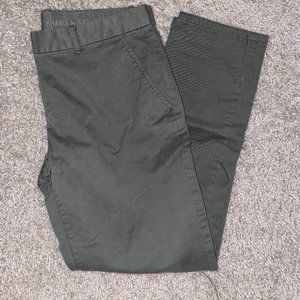 NWOT Gap Dark Olive Khaki Pants Size 2